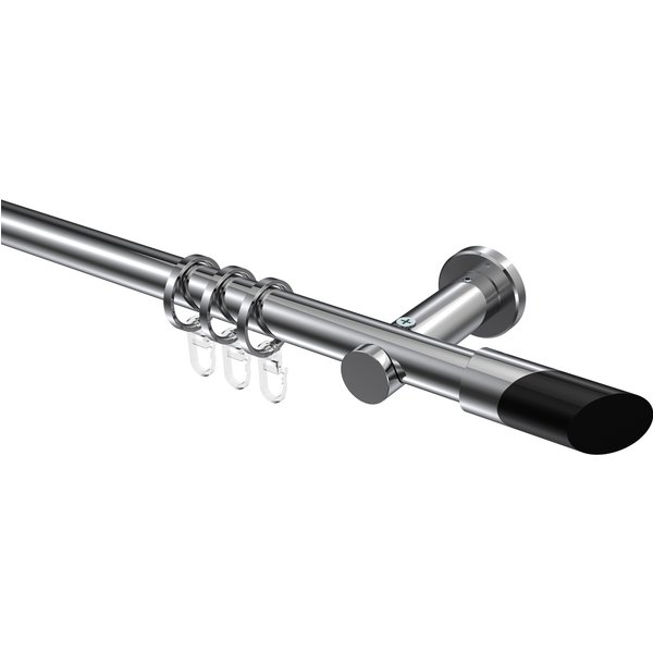 Vorhangstangen Chrom, Metall 20 mm Ø Platon Verano