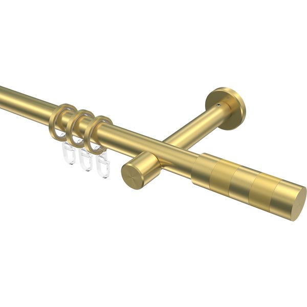Vorhangstangen Messing-Optik 20 mm Ø Prestige Mavell