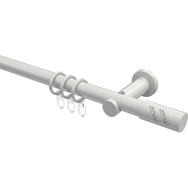Stilgarnituren Weiß, Metall 20 mm Ø Platon Zoena