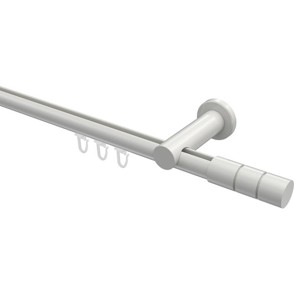 Innenlaufstange Weiß, Aluminium / Metall 20 mm Ø Platon Elanto