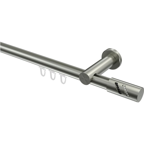 Innenlaufstangen Edelstahl-Optik 20 mm Ø Platon Zoena