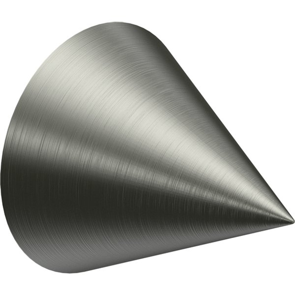Endstücke Scarano (Kegel) Edelstahl V2A für 16 mm Ø Edelstahl-Gardinenstange