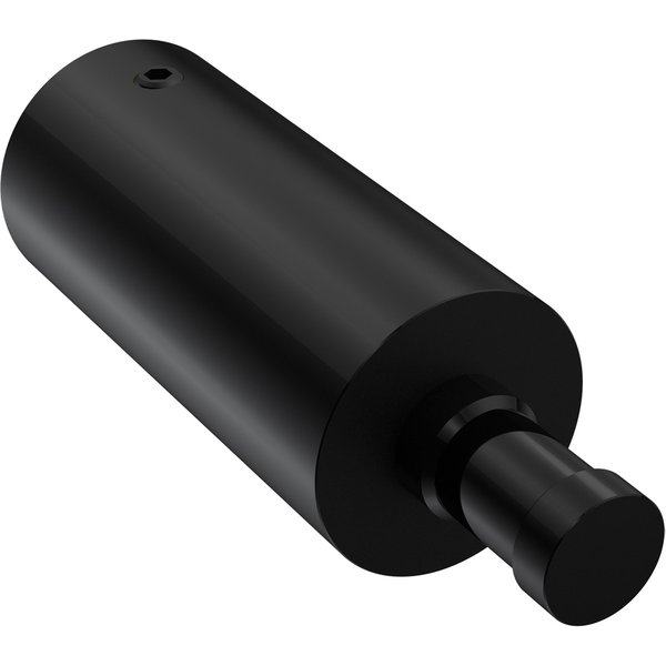 Trägerverlängerung 5 cm Typ D20 Weiß für Gardinenstangen-Träger 20 mm Ø
