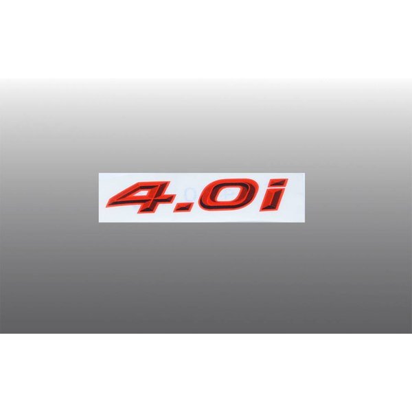 AC Schnitzer Typenbezeichnung Emblem Folie für alle BMW + MINI 4.0i