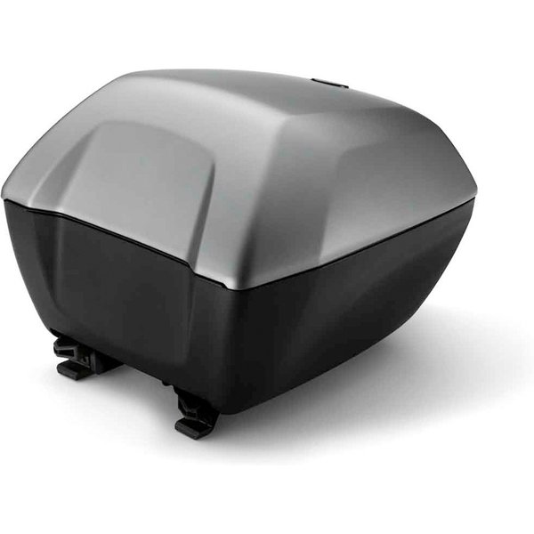 Topcase 30l mit Deckel in Granitgrau inkl codierbarem Schloss