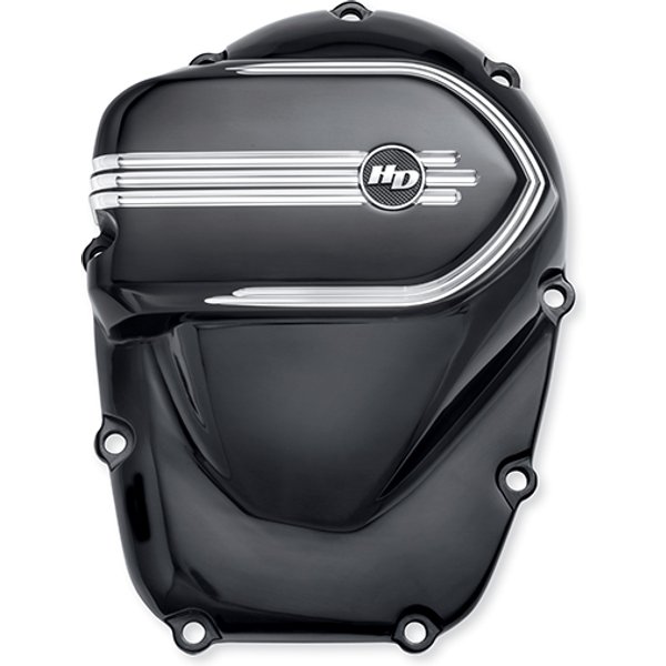 Harley Davidson Defiance Kollektion Nockenwellenabdeckung Schwarz/Silber 25700602-image