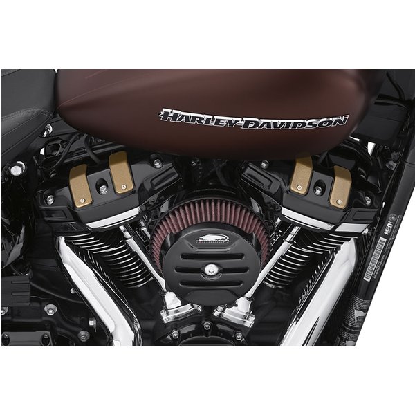 Harley Davidson Dominion Kollektion Kipphebelabdeckung Oben SchwarzgläNzend 25700779-image