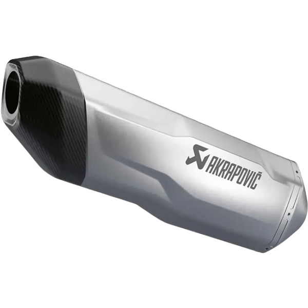 BMW Motorrad F750GS F850GS/Adv. Akrapovic Sportschalldämpfer Silber
