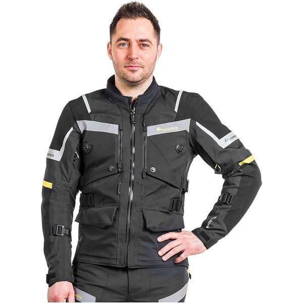 Touratech Compañero Rambler Herren Motorrad Jacke Schwarz