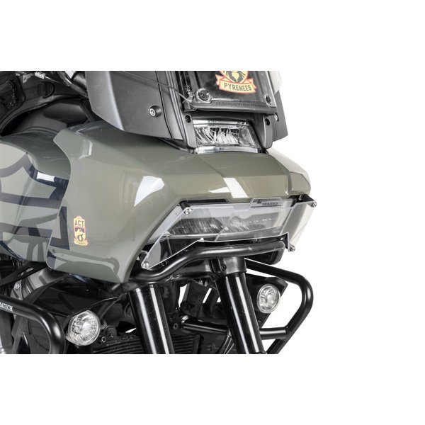 Scheinwerferschutz Makrolon, Mit Schnellverschluss FüR Harley-Davidson RA1250 Pan America *Offroad U-image
