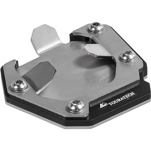 Seitenständerauflagenverbreiterung Silber/Schwarz für Yamaha Ténéré 700