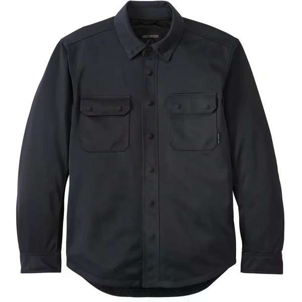 Harley Davidson Willie G® Skull Graphic Mesh Operative Riding Shirt Jacket