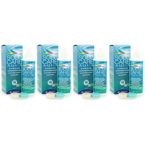SOLOCARE AQUA 4 x 360 ml con portalenti-image