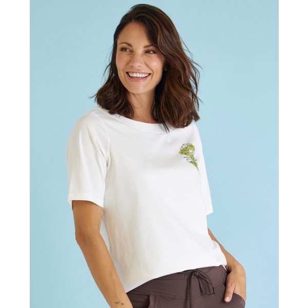 Shirt mit platziertem Druck