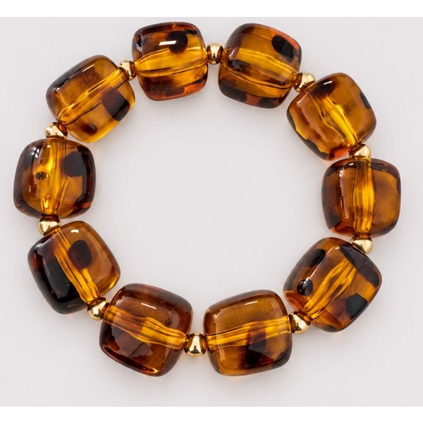 Armband mit Perlen im Leodesign