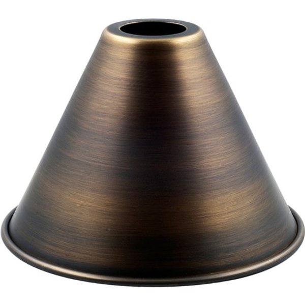 David Hunt Lighting AG75 VERONA Metal Candle Clip Shade In Antique Brass Finish