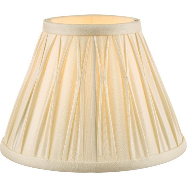 Laura Ashley Fenn Silk Shade Ivory 8''