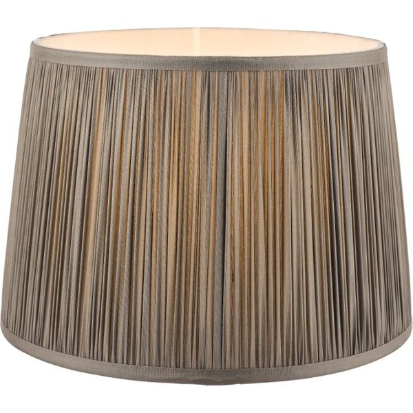Laura Ashley Hemsley Pleated Shade Charcoal 10''