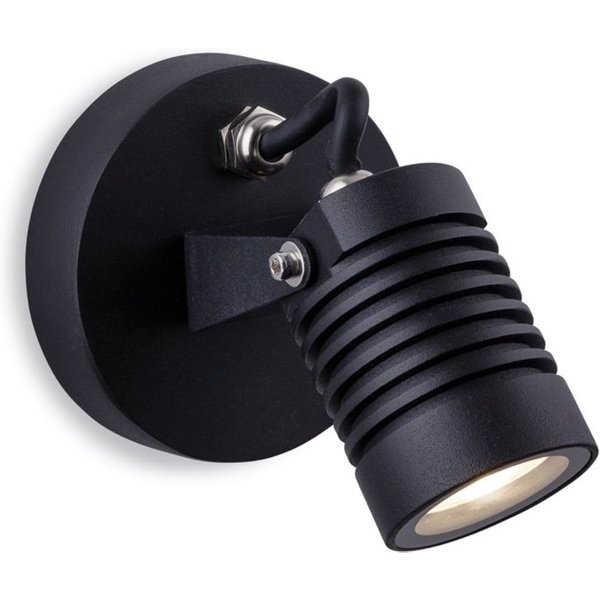 Firstlight 2831BK Veron LED Outdoor Wall Light in Black Finish IP65