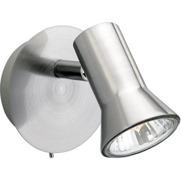 Firstlight Magnum 6090BS Brushed Steel Single Spotlight