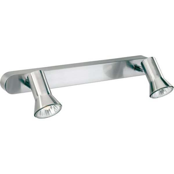 Firstlight Magnum 6091 Brushed Steel Twin Spotlight