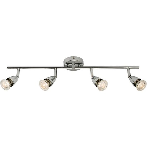 Saxby Lighting 60991 Amalfi 4 Light Bar Spotlight In Polished Chrome Finish