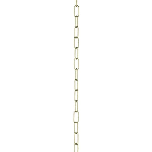 Dar ACC24 Polished Brass 50cm Chain