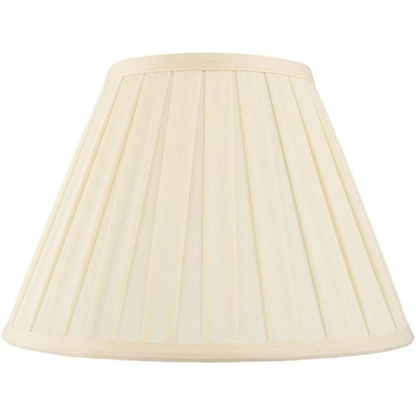 Endon CARLA-12 inch Cream Pleated Empire Lamp Shade