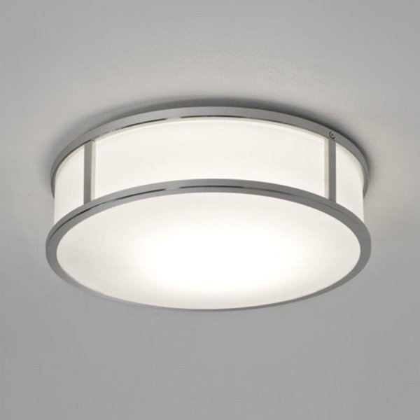 Astro 1121017 Mashiko 300 Round Bathroom Ceiling Light in Chrome