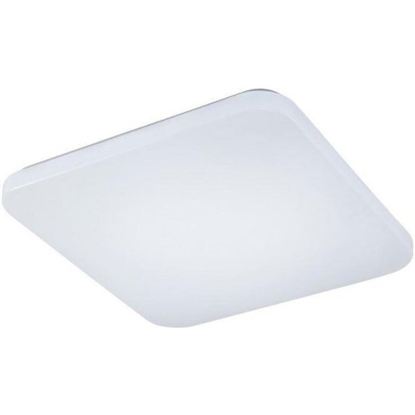 Mantra M6244 Quatro ii Medium LED 5000K Ceiling Light In Pure White - Length: 400mm
