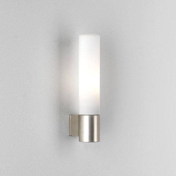 Astro 1047004 Bari One Light Bathroom Wall Light In Matt Nickel - Height: 205mm