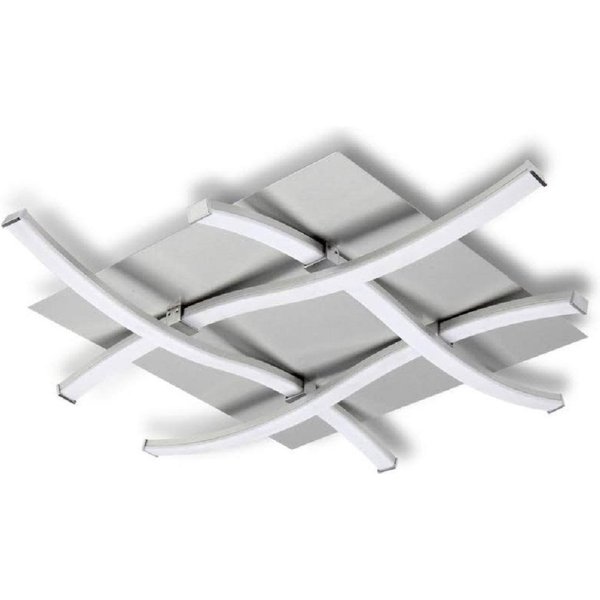 Mantra M4999 Nur LED Flush Ceiling Light In Polished Chrome