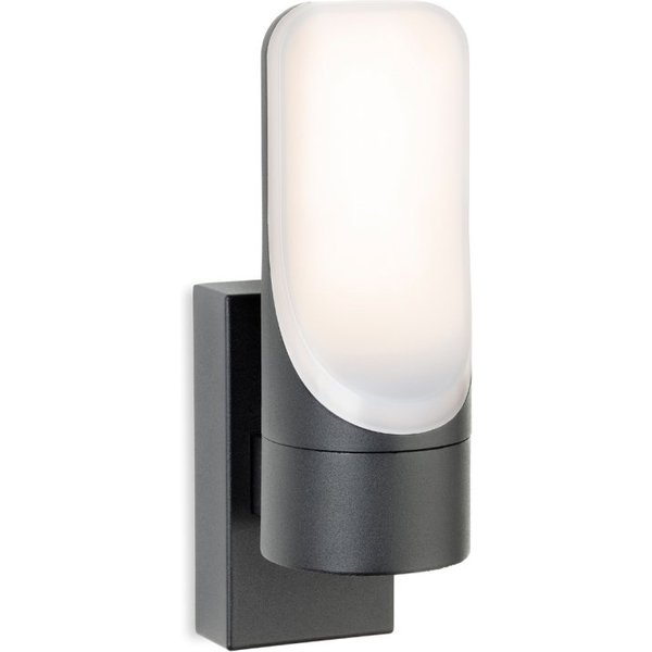 Firstlight 3856GP Eve LED Outdoor Wall Light In Graphite With Opal Glass IP54