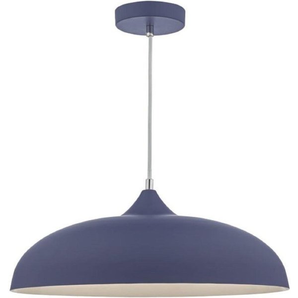 KAE0123 Kaelan 1 Light Ceiling Pendant In Blue