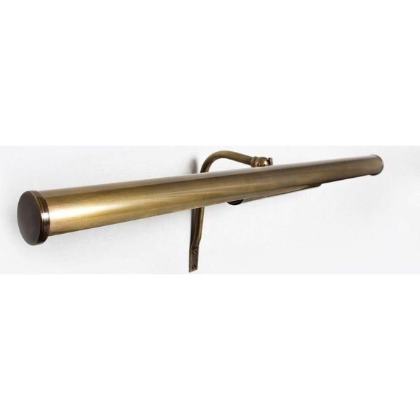 50cm Cambridge Solid Brass Frame Mounted Picture Light Antique Brass