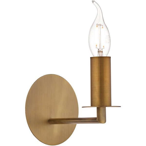 Dar TYL0763 Tyler 1 Light Wall Light In Bronze