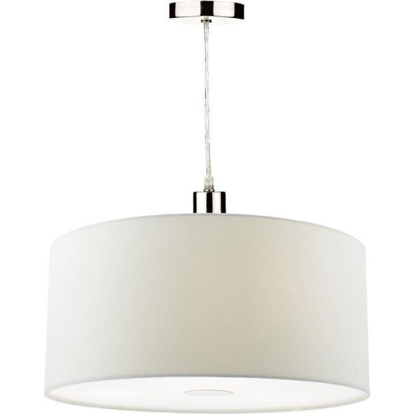Dar RON652 Ronda Easy Fit Pendant In White - Dia: 400mm