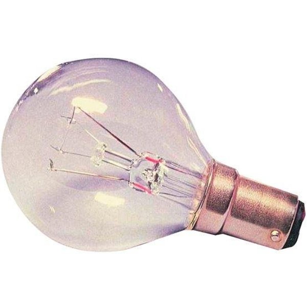 25watt Small Bayonet cap clear Golfball lamp - pack_size:10 pack
