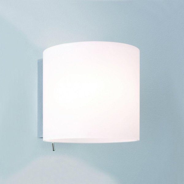 Astro 1074001 Luga 1 Light White Glass Wall Bracket