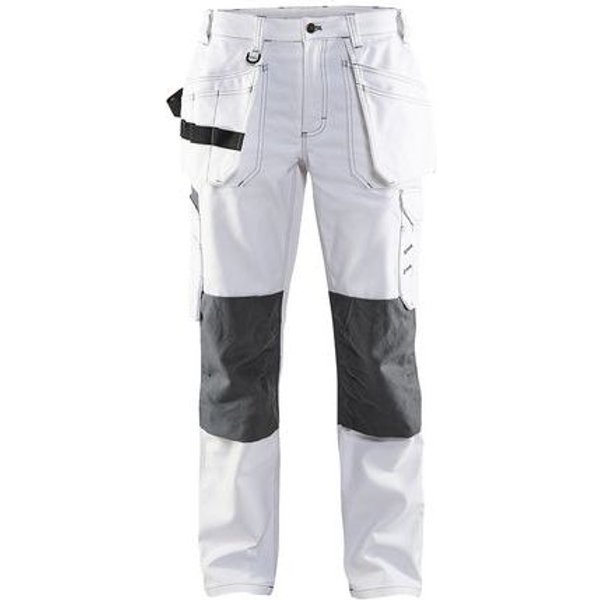 Blaklader - Pantaloni Artig Alta Visib Stretch Grigio/aranc Fluo C48-image