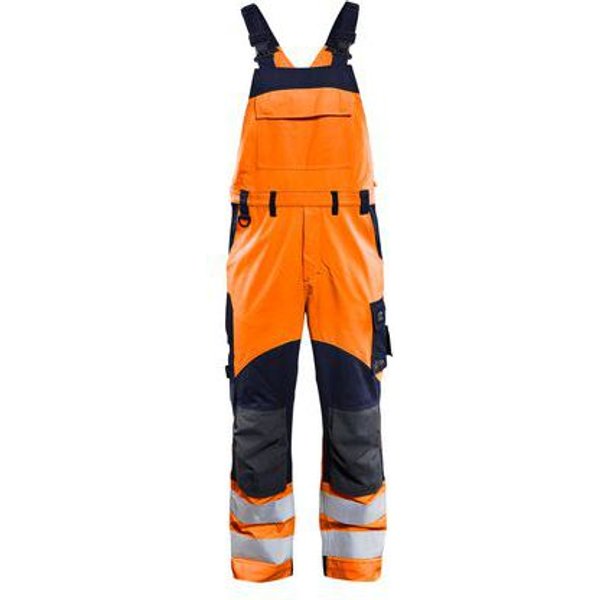 Salopette Multinorma Tess Iner Aranc Fluo/Blu Marina T C54,-image