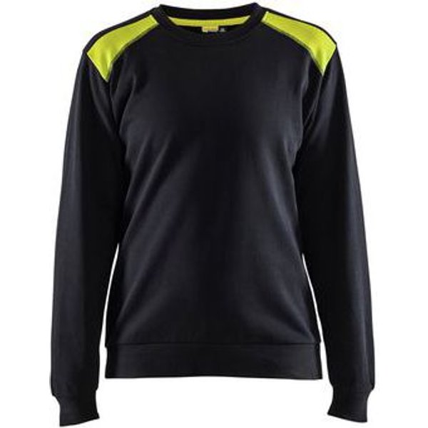 Felpa Da Donna In Giallo Fluo L,-image
