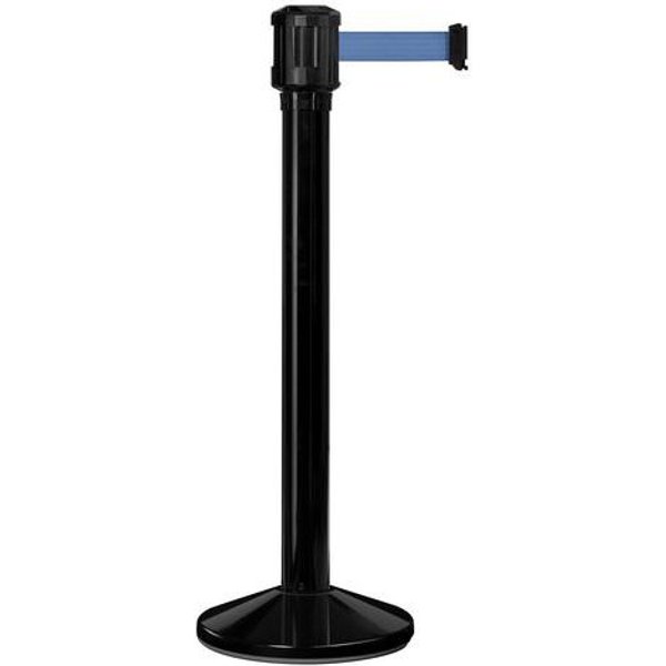 Viso - Paletto Per Esterni Nero Con Nastro 4m Blu-image