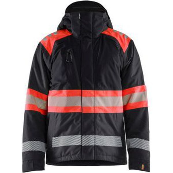 Blaklader - Giacca Da Lavoro Alta Visibilità 1a Classe Rosso Fluo/nero-image