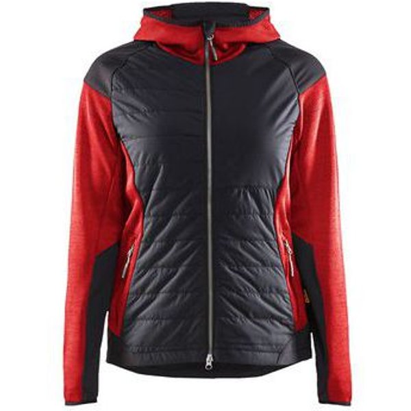 Blaklader - Giacca Hybrid Da Donna Rosso/nero Xxxl-image