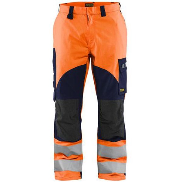 Pantaloni Multinorma Tess Iner Arancione E Blu Marina D120,-image