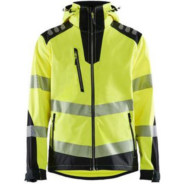 Blaklader - Giacca Di Sicurezza Alta Visibilità Colore Nero/giallo Fluo-image
