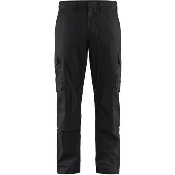 Blaklader - Pantaloni Industria C/porta-ginocchiere Stretch 2d Nero C58-image