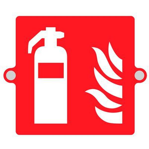 Cartello Plexi 3D Antincendio - Estintore - Monofacciale,-image