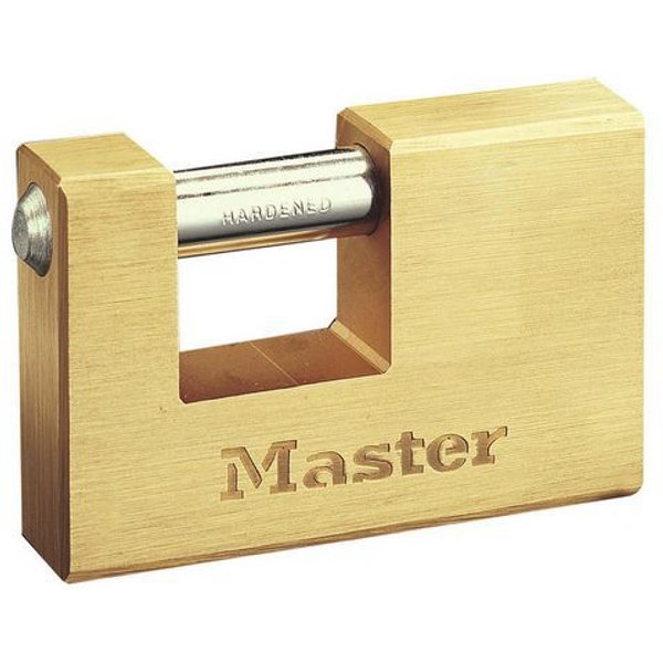 Lucchetti Con Chiave Ottone Rettangolari 608Eurd-Master Lock,-image
